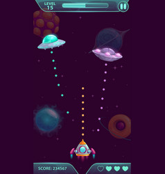 Space Shooter Game Vector Images Over 120