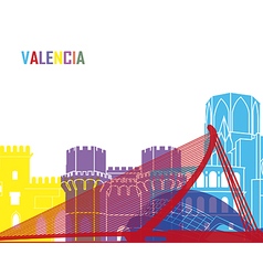 Valencia Skyline Pop