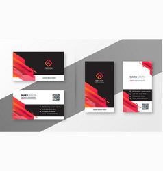 Abstract Modern Corporate Business Card Design