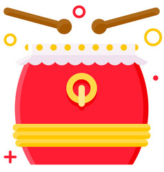 Drum Icon Dragon Boat Festival Related