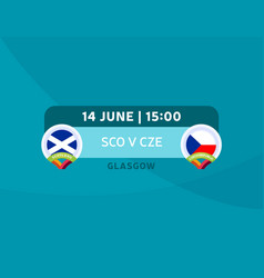 Scotland Vs Czech Republic Match Football 2020