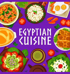 Egyptian Cuisine Menu Cover Page Template