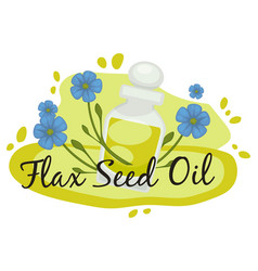 Flax Seed Oil Natural And Organic Essence