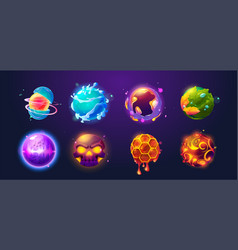 Magic Energy Ball Orb Icon For Fantasy Game