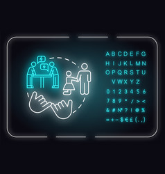 Learn To Forgive Neon Light Concept Icon