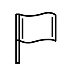 Pole Flag Start Line Icon