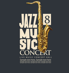 Poster For Jazz Concert Of Live Music