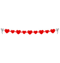 Valentine Garland Heart Shape Bunting