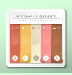 Abstract Banner Infographics