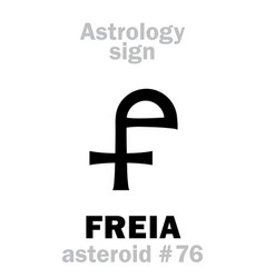 Astrology Asteroid Freia