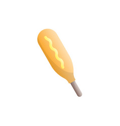 Corn Dog Icon Design Template