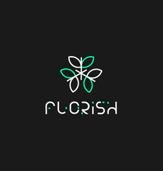 Minimalist Logo Florish