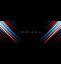 3d Modern Black Red And Blue Futuristic Abstract