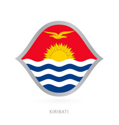 Kiribati National Team Flag In Style