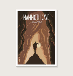 Mammoth Cave National Park Poster Design