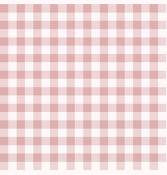 Seamless Pink And White Buffalo Plaid Pattern