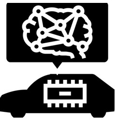 Automotive Intelligent Glyph Icon