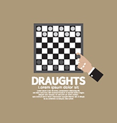 Draughts Or Checker Board Game