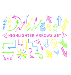 Sketch Arrow Pointer Highlight Marker Set