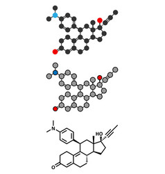 Mifepristone Abortion Inducing Drug Molecule Also