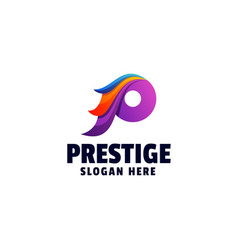 Logo Prestige Gradient Colorful Style