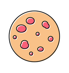 Pityriasis Rosea Skin Disease Color Icon