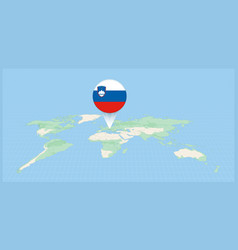 Location Of Slovenia On The World Map Marked