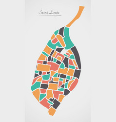 Saint Louis Missouri Map With Neighborhoods