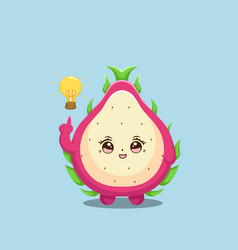 Cute Dragon Fruit Have An Idea