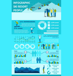 Infographic Winter Active Rest In Mountains