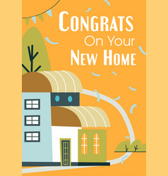 Congrats On Your New Home Greeting Card