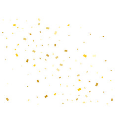 Light Golden Glitter Rectangles Confetti