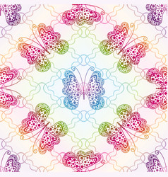 Seamless Hand Drawn Gradient Pattern With