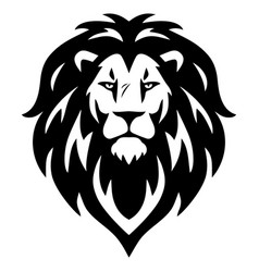 Lion Head Scar Logo Icon