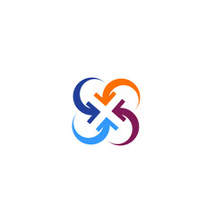 Circle Arrow Colored Logo