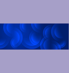 Abstract Blue Circles Background