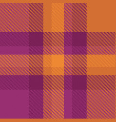 Orange Ombre Plaid Textured Seamless Pattern