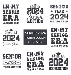 Senior 2024 Svg T-shirt Design