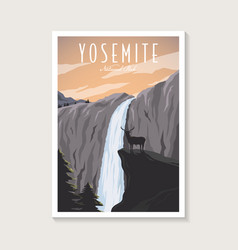 Yosemite National Park Poster Design