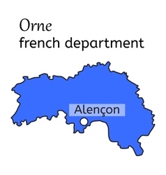 Orne French Department Map