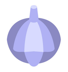 Zinc Garlic Icon Isometric Mineral Water