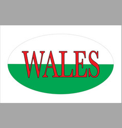 Wales Isolated Rugby Ball