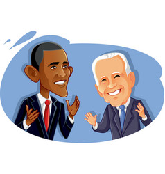 Editorial Use Barak Obama And Joe Biden