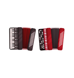 Accordion As Box-shaped Musical Instrument