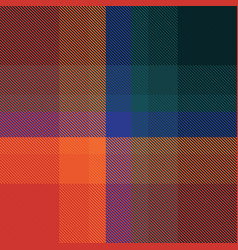 Orange Ombre Plaid Textured Seamless Pattern