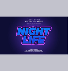 Editable Neon Text Effect