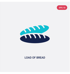 Two Color Load Bread Icon From Bistro