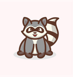 Cute Raccon Design