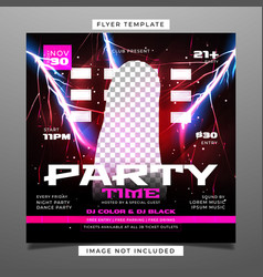 Ladies Club Party Flyer Template