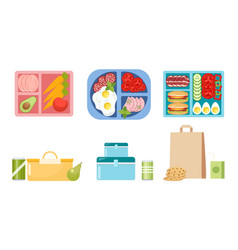 Set Lunch Boxes Lunchbox Collection